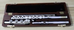 Murali All Silver Handmade Flute - Brand New, Rent-to-own, only $4500 total!